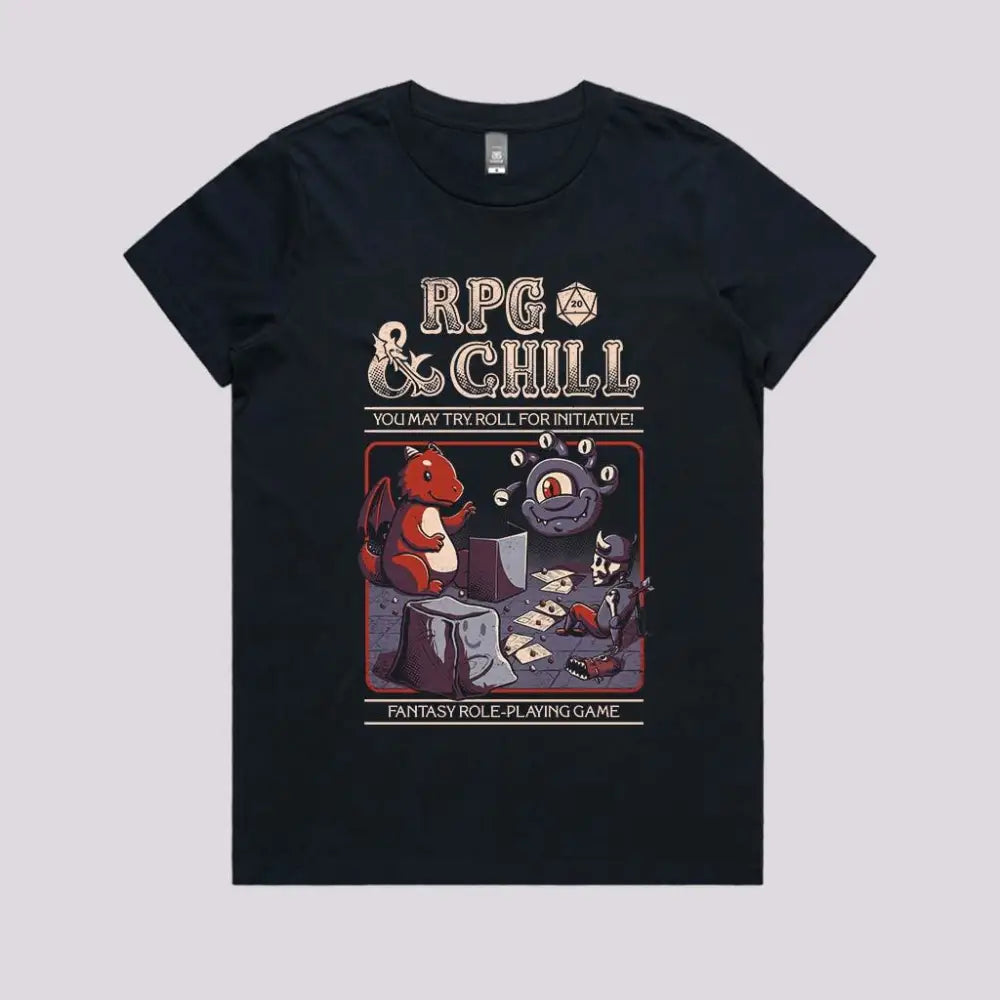 Rpg And Chill T-Shirt Adult Tee