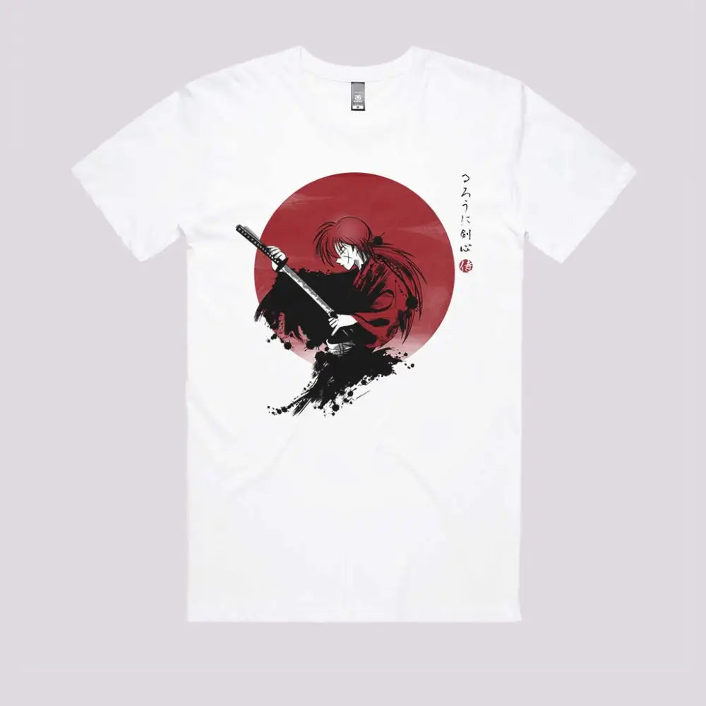 Rurouni Kenshin Sumi-e T-Shirt | Anime T-Shirts