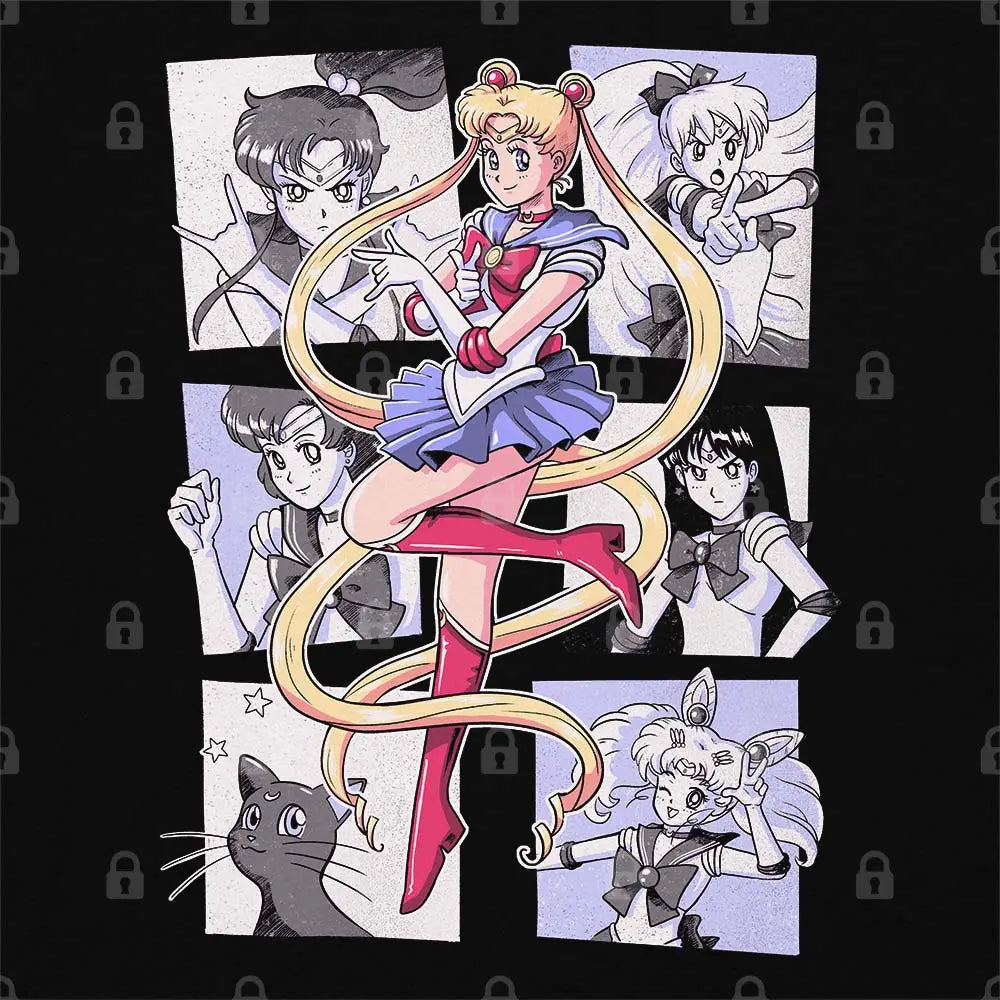Sailor Comics T-Shirt | Anime T-Shirts