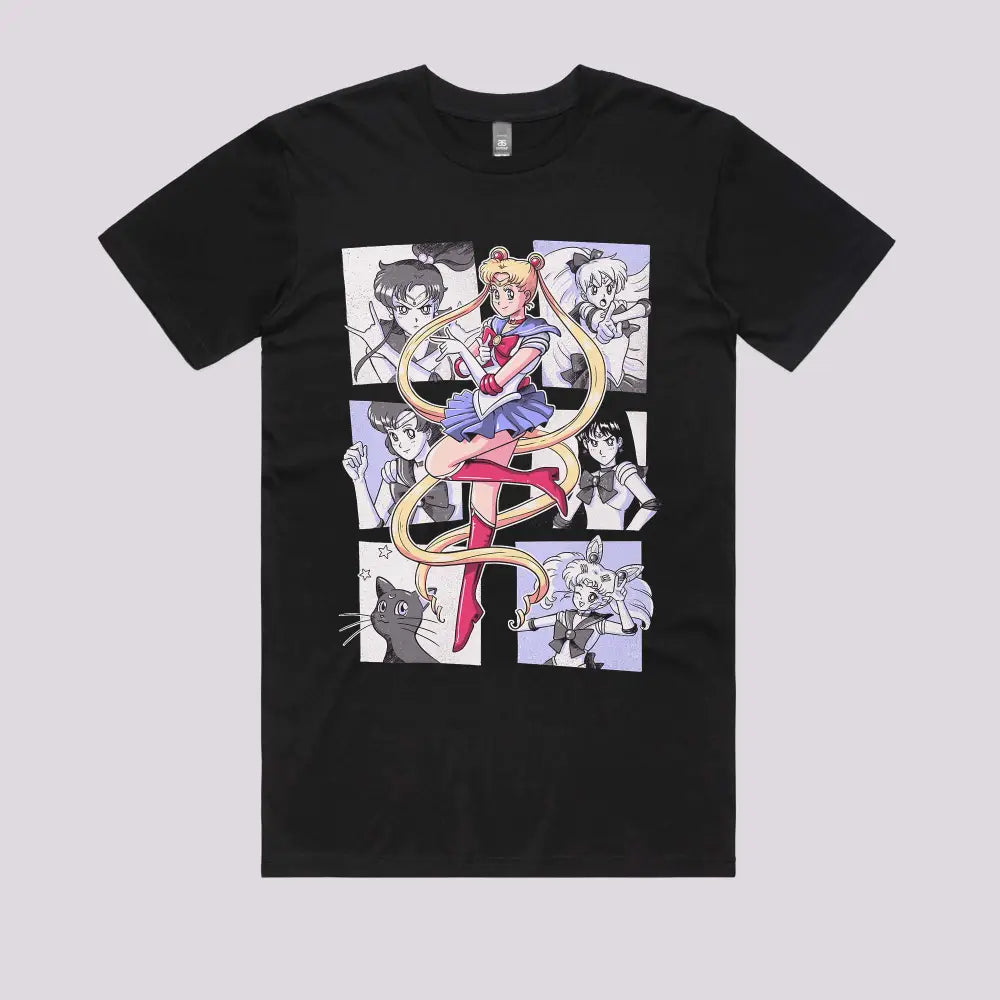 Sailor Comics T-Shirt | Anime T-Shirts