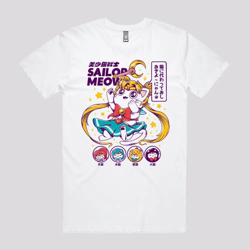 Sailor Meow T-Shirt | Anime T-Shirts