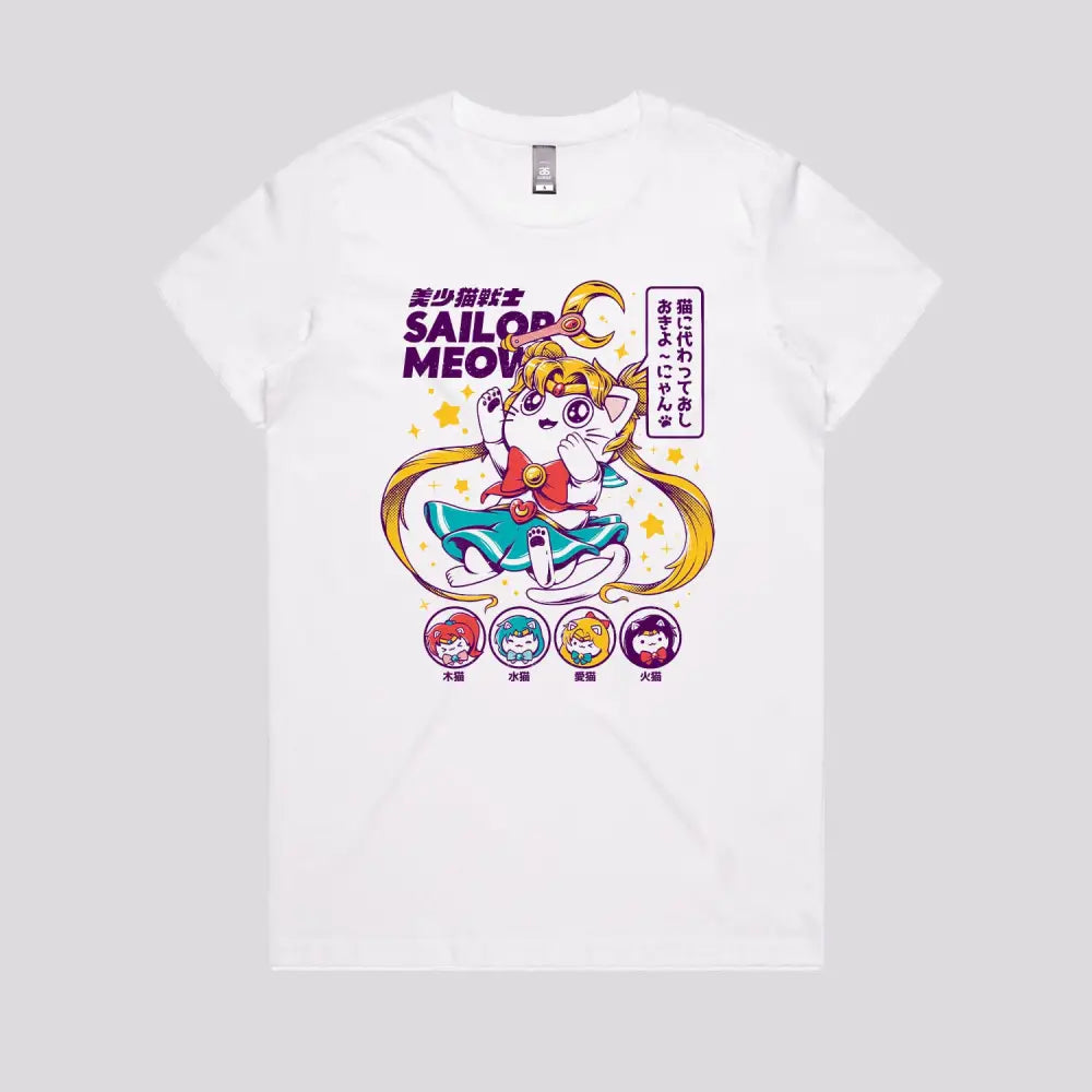 Sailor Meow T-Shirt | Anime T-Shirts