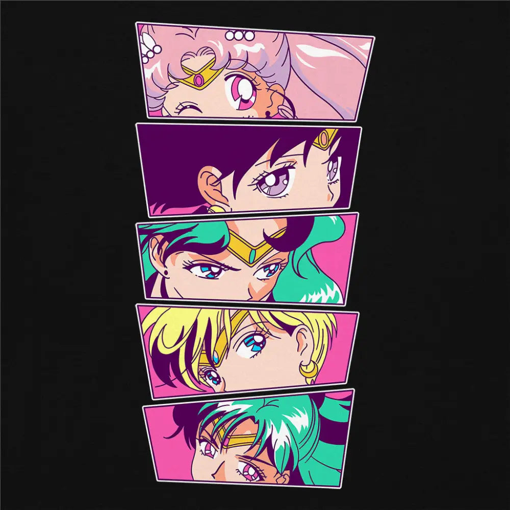 Sailor Scouts Vol. 2 T-Shirt | Anime T-Shirts