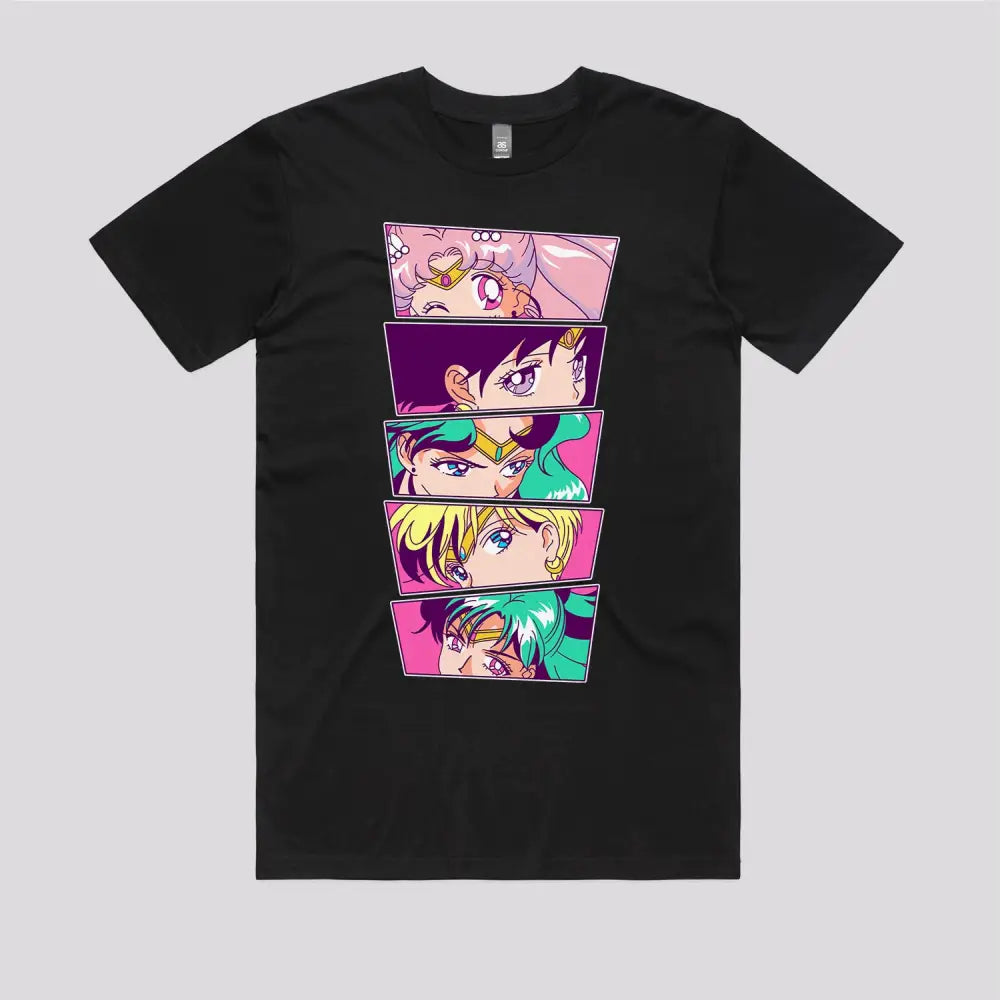 Sailor Scouts Vol. 2 T-Shirt | Anime T-Shirts