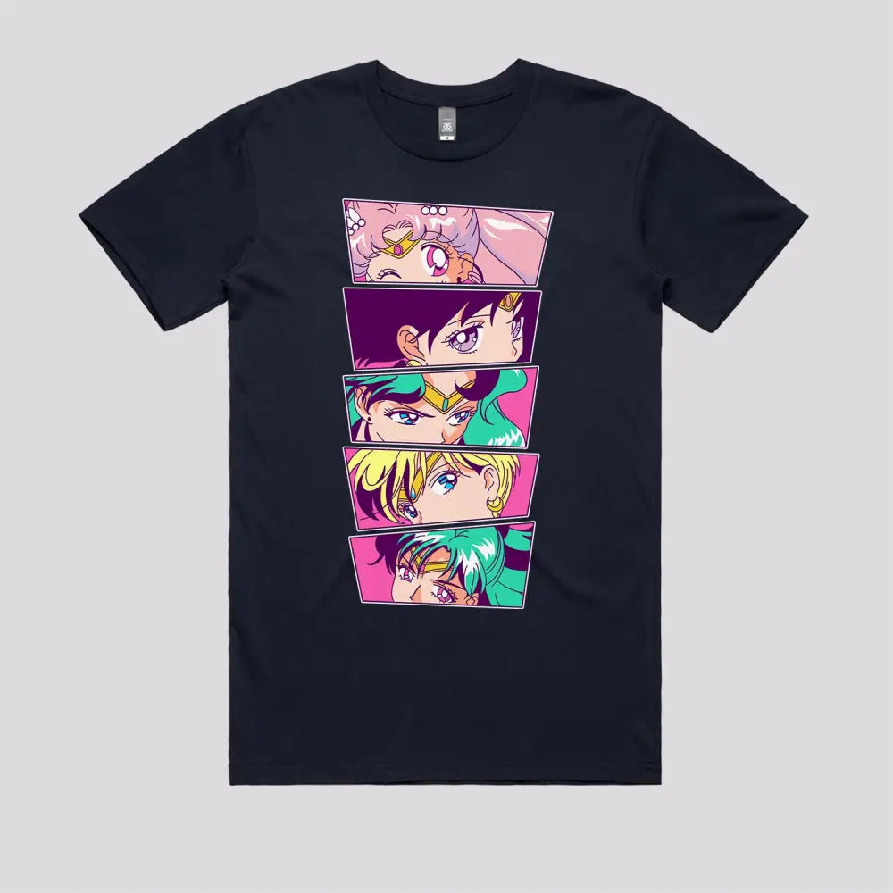 Sailor Scouts Vol. 2 T-Shirt | Anime T-Shirts