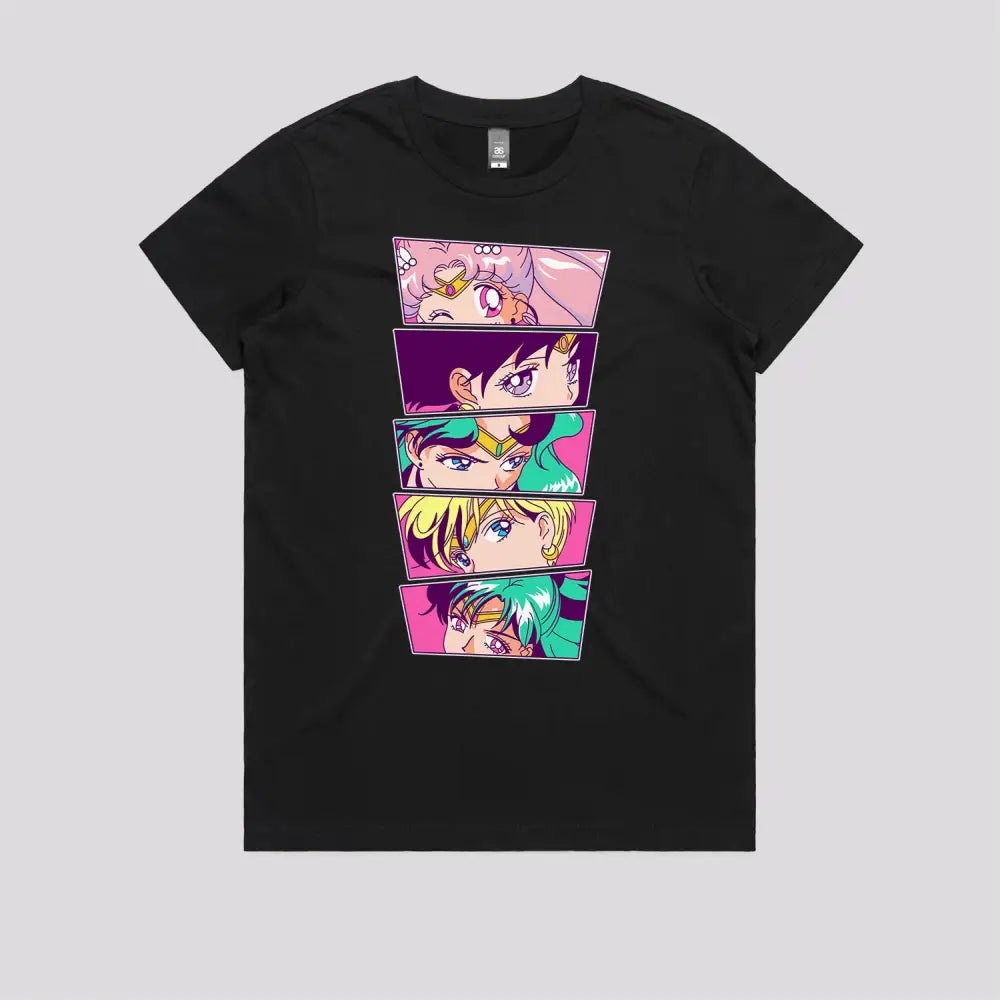 Sailor Scouts Vol. 2 T-Shirt | Anime T-Shirts