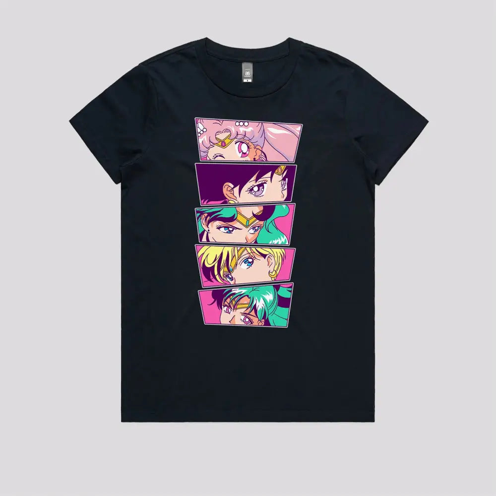 Sailor Scouts Vol. 2 T-Shirt | Anime T-Shirts