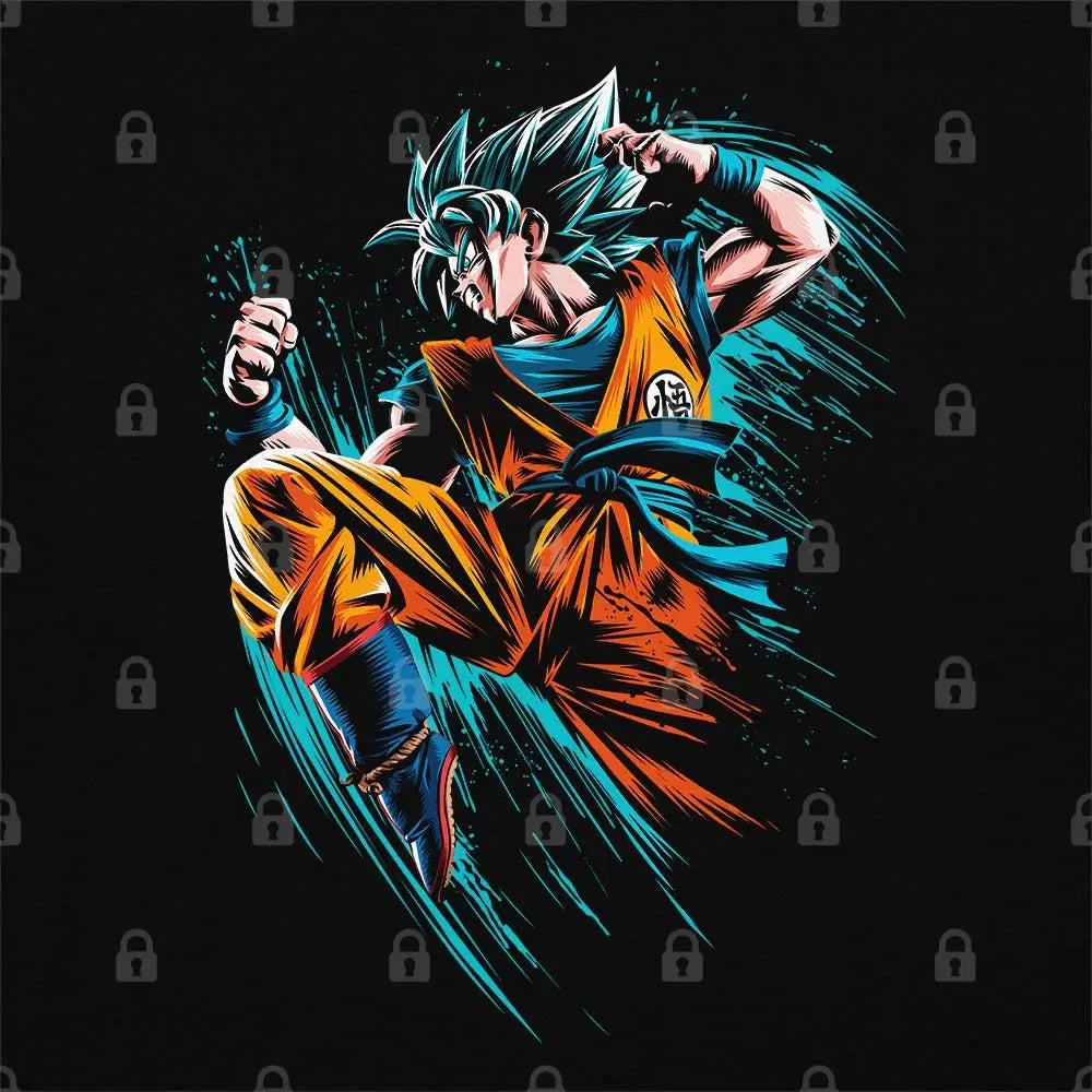 Saiyan Ink Attack Tank Top | Anime T-Shirts