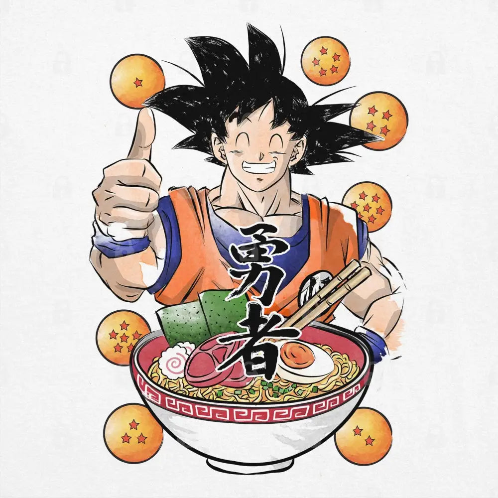 Saiyan Ramen T-Shirt | Anime T-Shirts