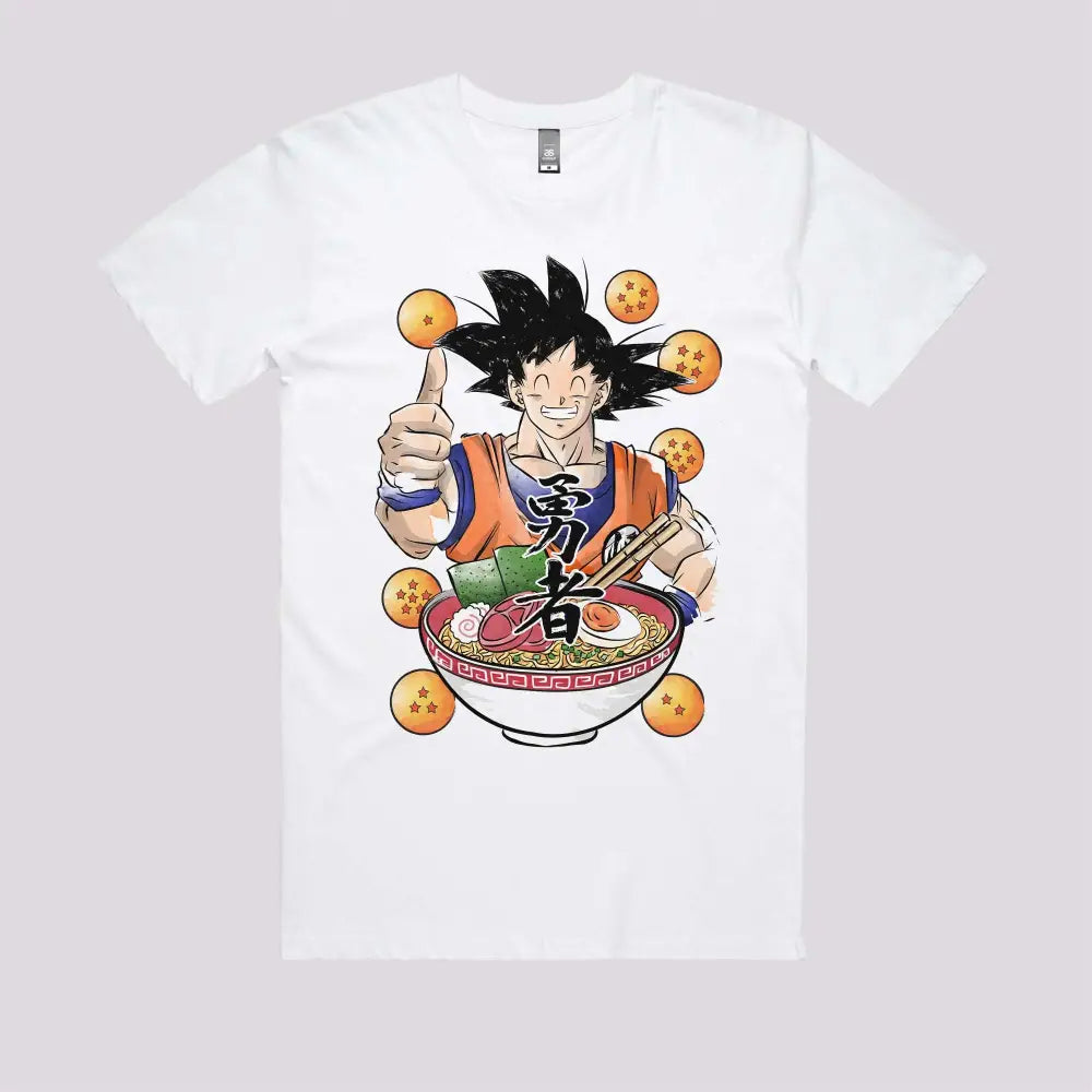 Saiyan Ramen T-Shirt | Anime T-Shirts