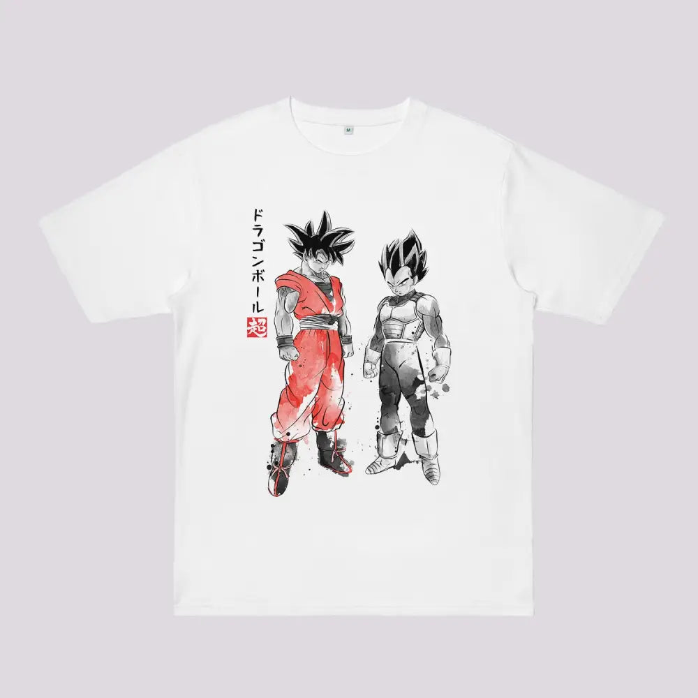 Saiyan Warrior Oversized Anime T-Shirt | Anime Clothing