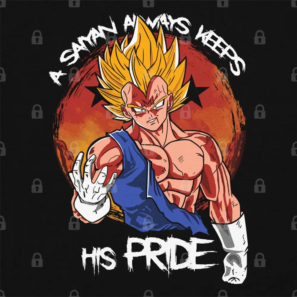 Saiyan's Pride Tank Top | Anime T-Shirts