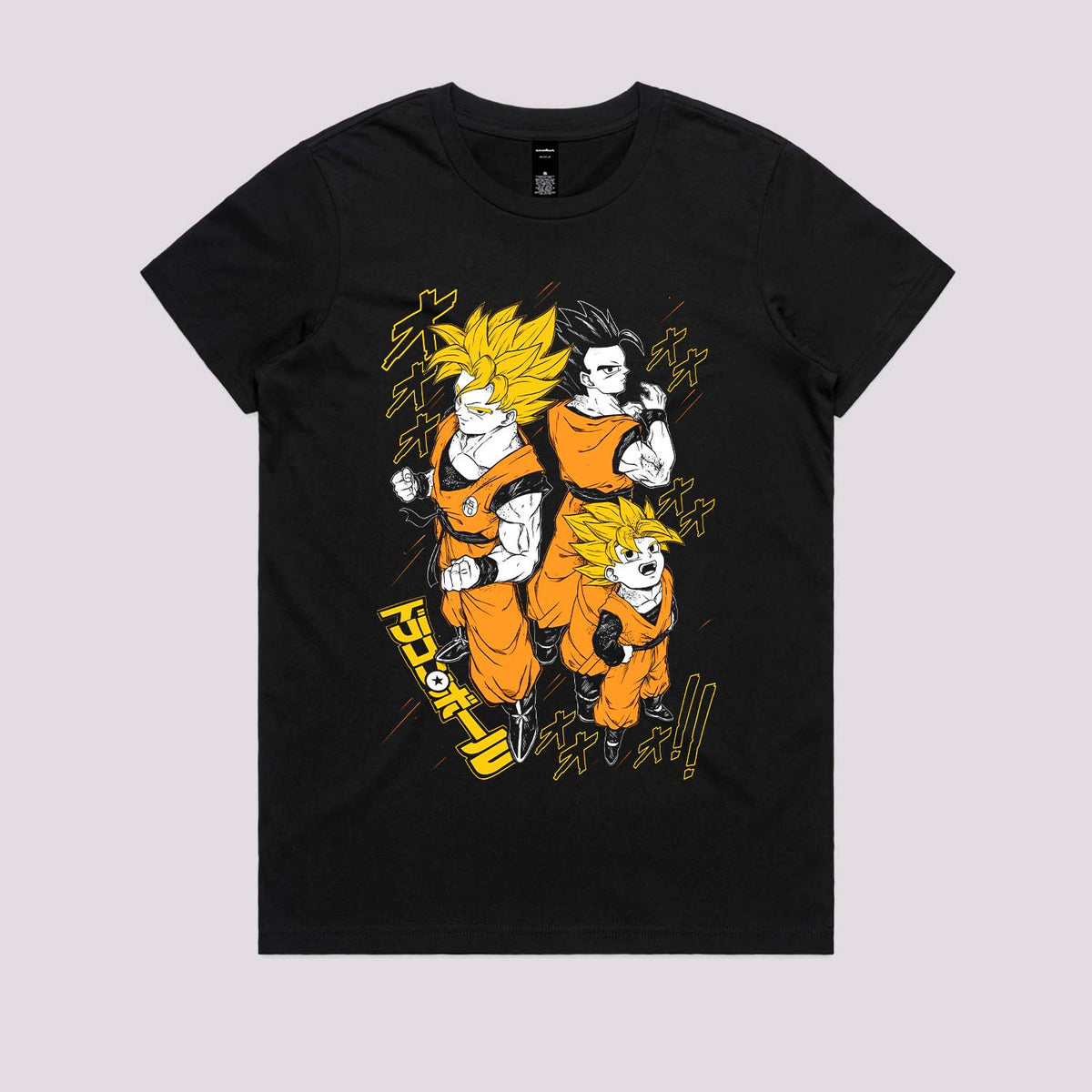Saiyan Family Graphic Tee