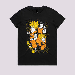 Saiyan Family Graphic Tee