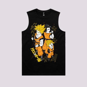Saiyan Family Graphic Tee