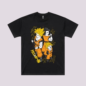 Saiyan Family Graphic Tee