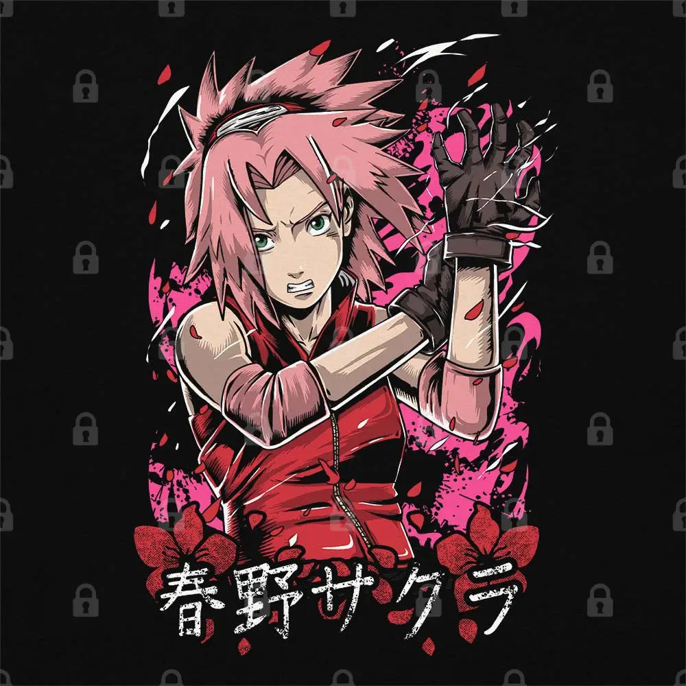 Sakura's Power T-Shirt | Anime T-Shirts