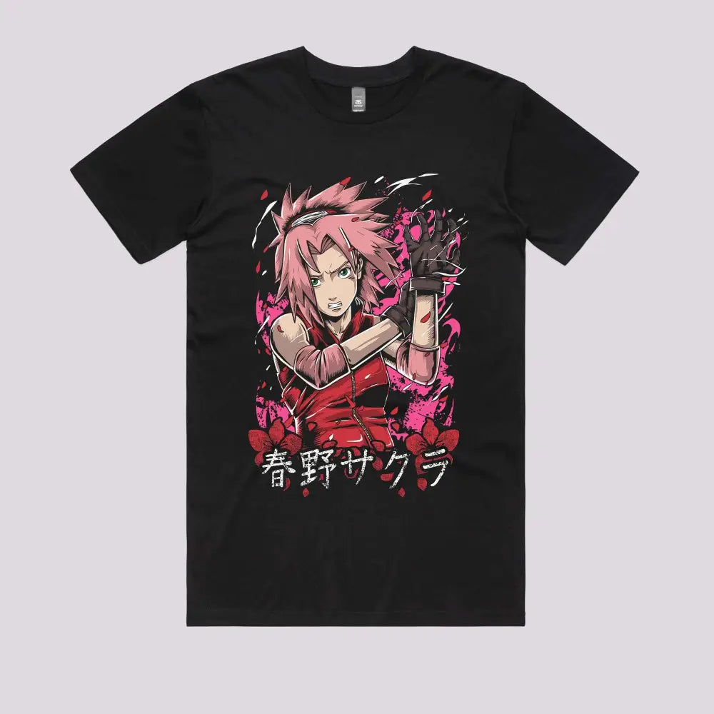Sakura&#39;s Power T-Shirt | Anime T-Shirts