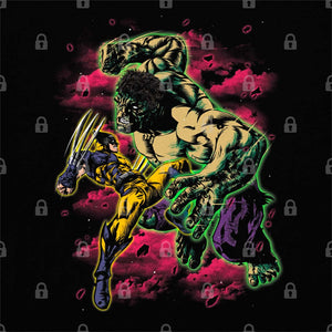Savage vs Metal Graphic Tee