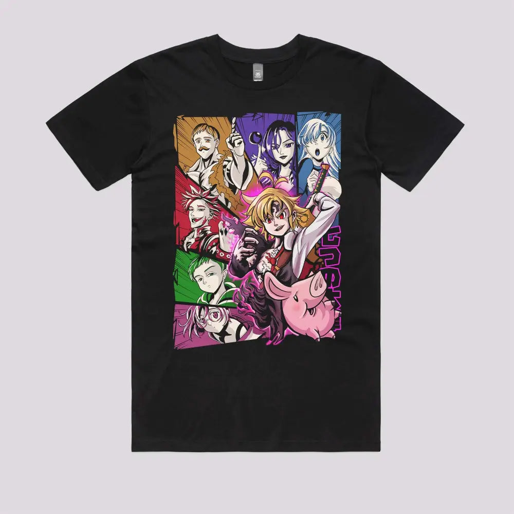 Seven Deadly Sins T-Shirt | Anime T-Shirts