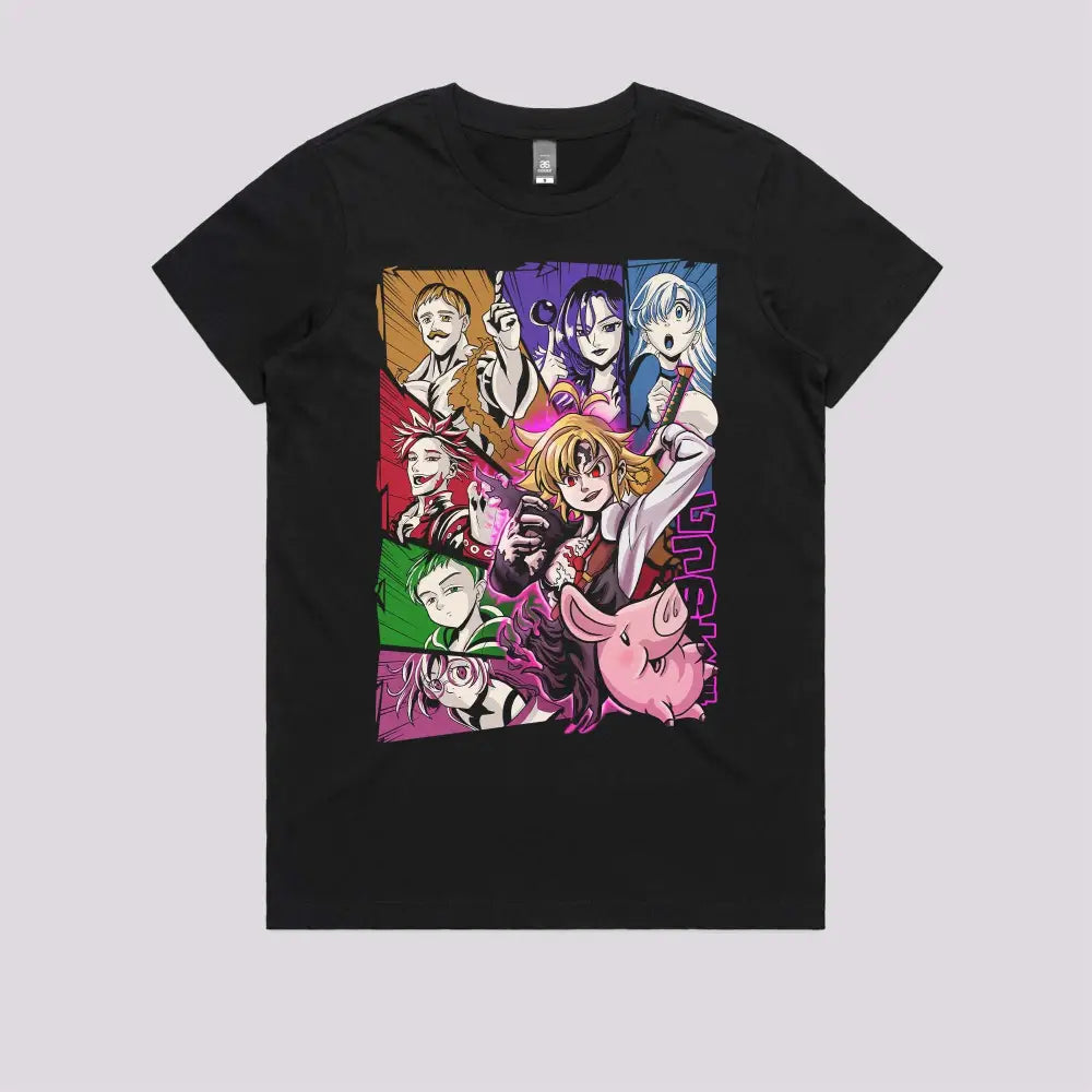 Seven Deadly Sins T-Shirt | Anime T-Shirts