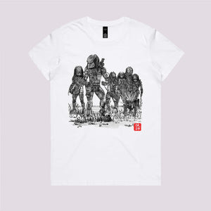 Seven Hunters Sumi-e Graphic Tee