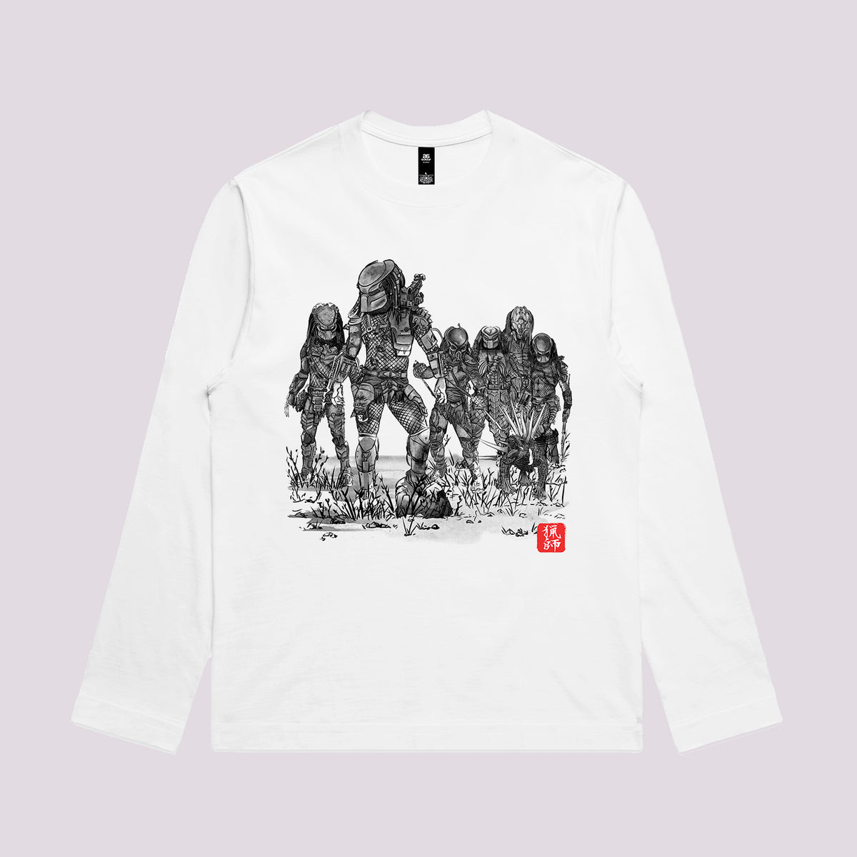 Seven Hunters Sumi-e Graphic Tee