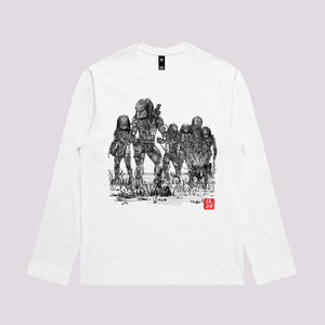 Seven Hunters Sumi-e Graphic Tee
