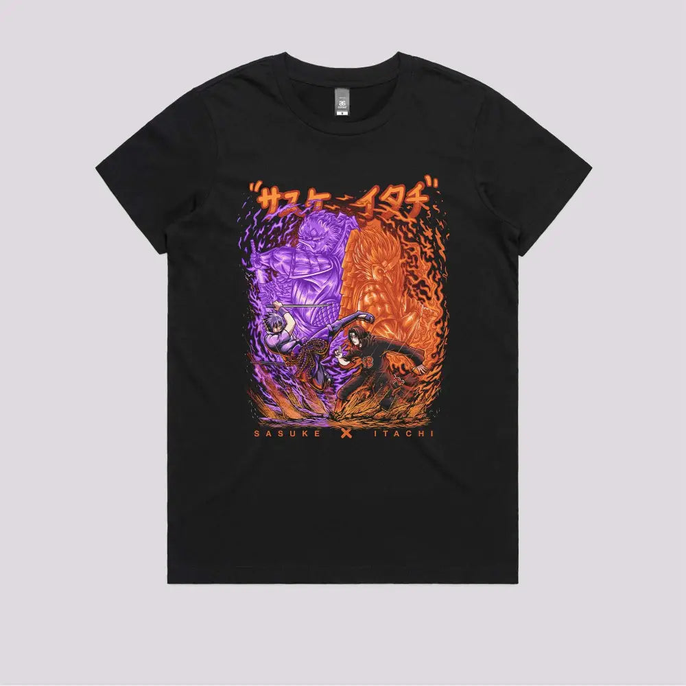 Sharingan Battle T-Shirt | Anime T-Shirts