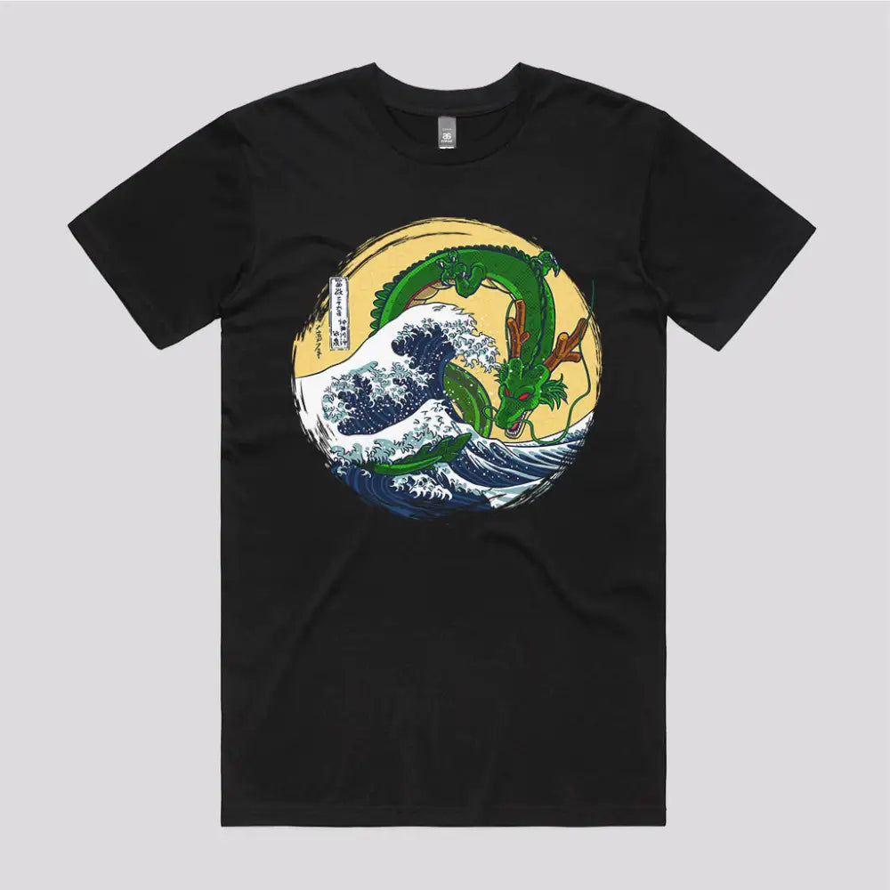 Shenron Wave T-Shirt | Anime T-Shirts