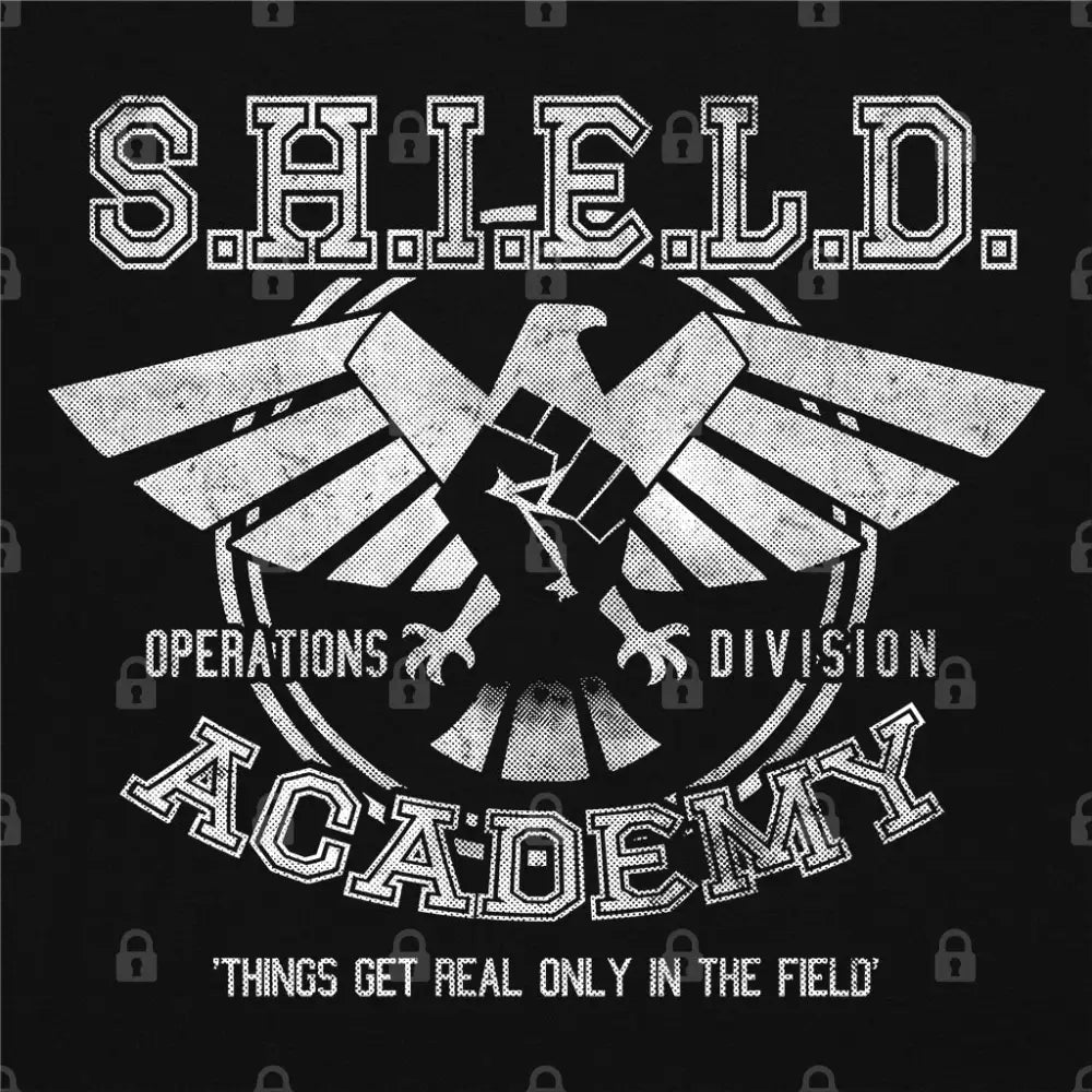Shield Academy T-Shirt | Pop Culture T-Shirts