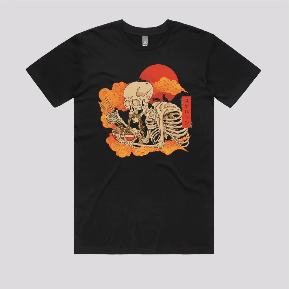 Shinigami Ramen and Cats T-Shirt - Limitee Apparel