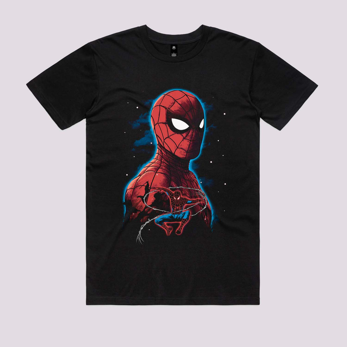 Spider vs Ninja Graphic Tee | Pop Culture Graphic Tees Australia