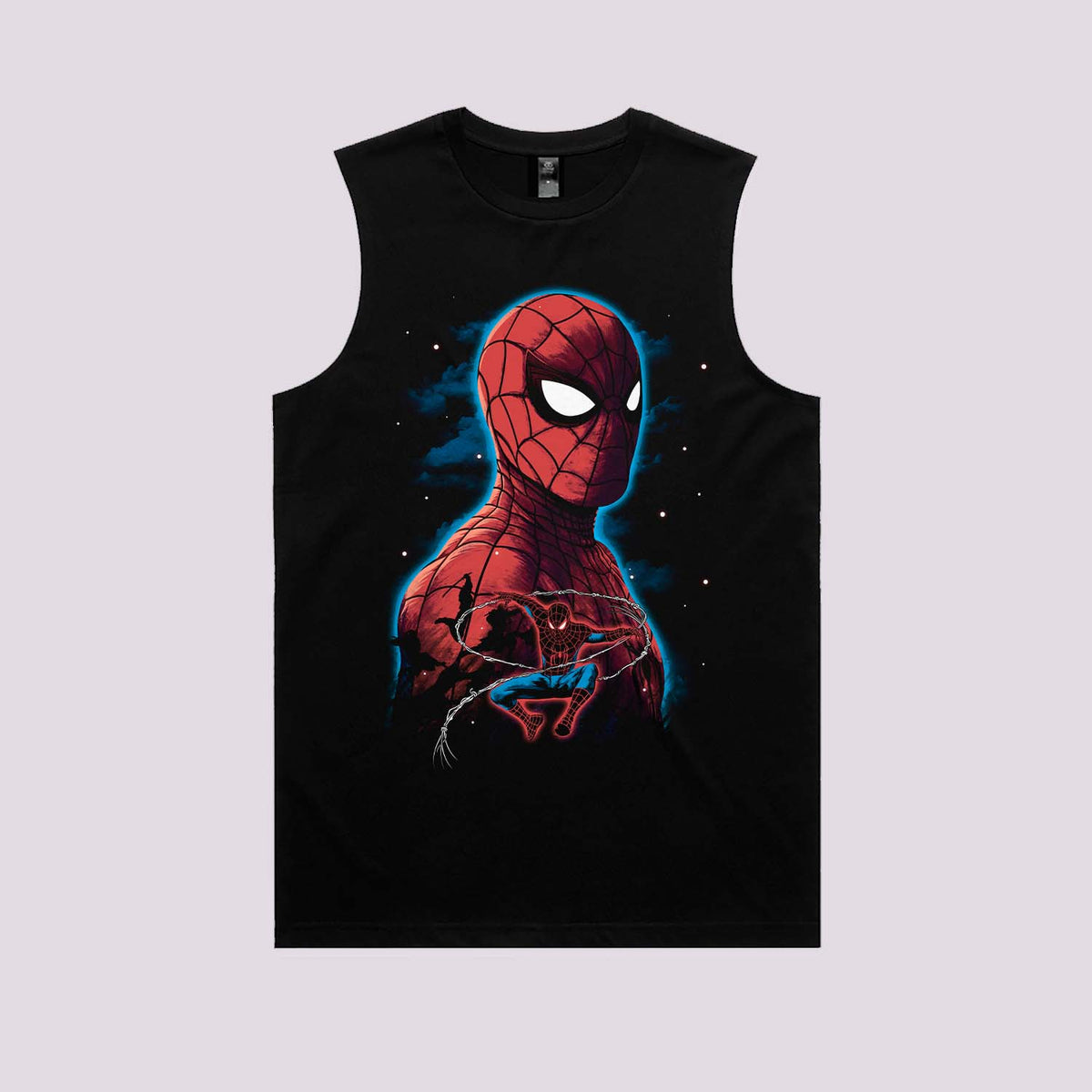 Spider vs Ninja Graphic Tee