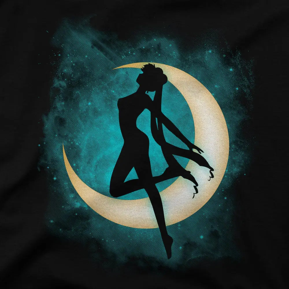 Silhouette Under The Moon T-Shirt | Anime T-Shirts