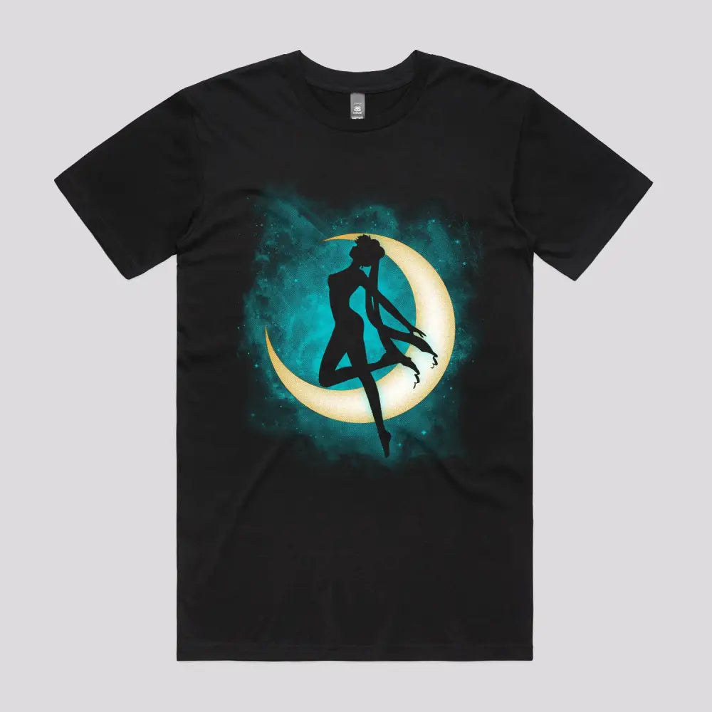 Silhouette Under The Moon T-Shirt | Anime T-Shirts