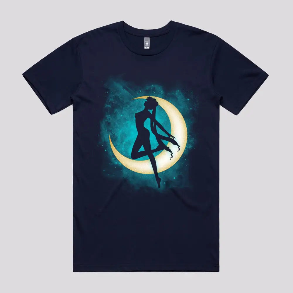 Silhouette Under The Moon T-Shirt | Anime T-Shirts