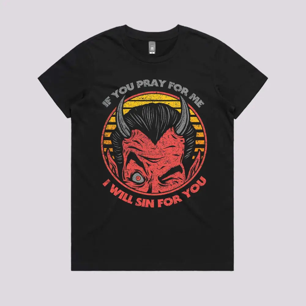 Sin For You T-Shirt | Funny Dark T-Shirt