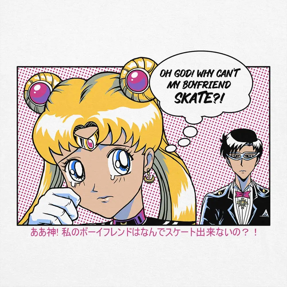 Skate Boyfriend T-Shirt | Anime T-Shirts