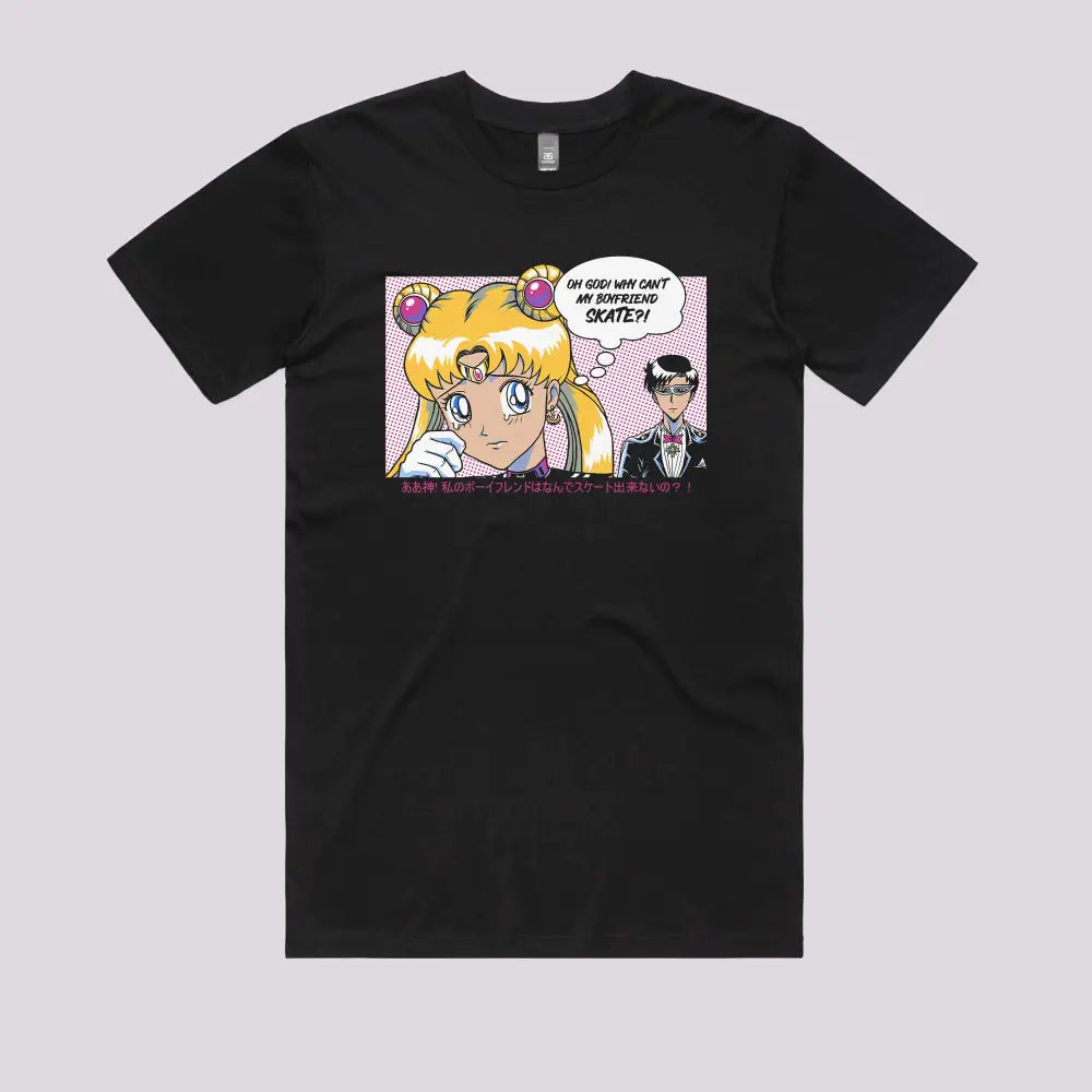 Skate Boyfriend T-Shirt | Anime T-Shirts
