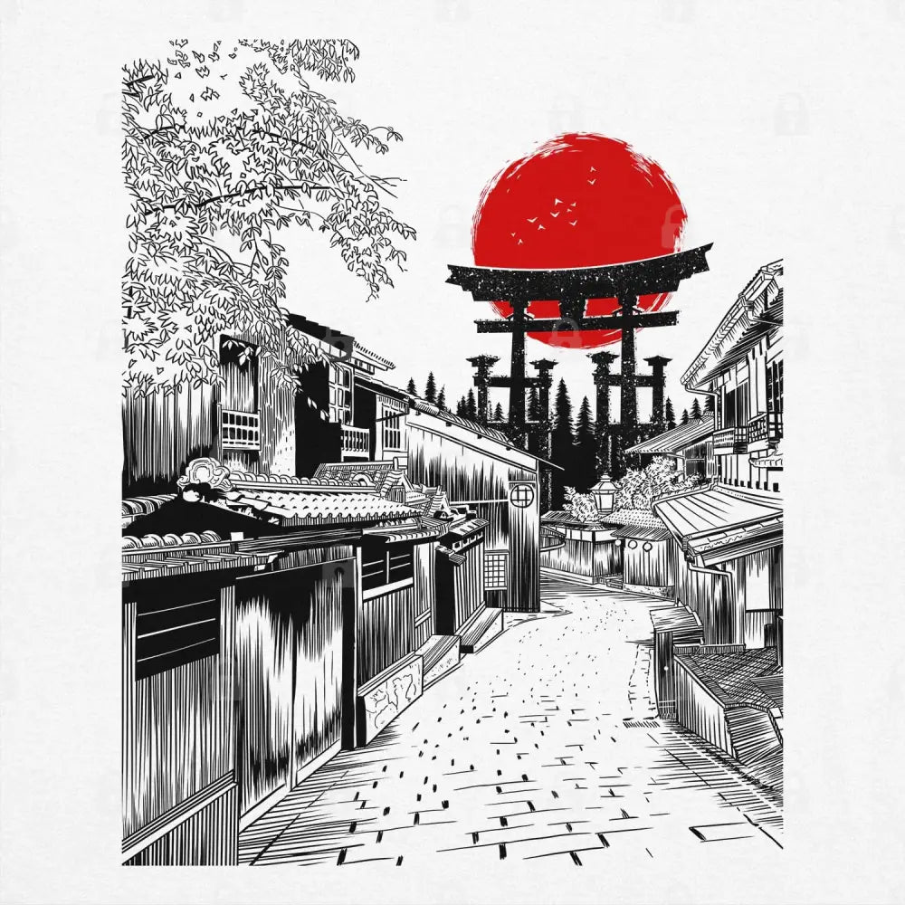 Sketch Street Japan Torii T-Shirt - Limitee Apparel
