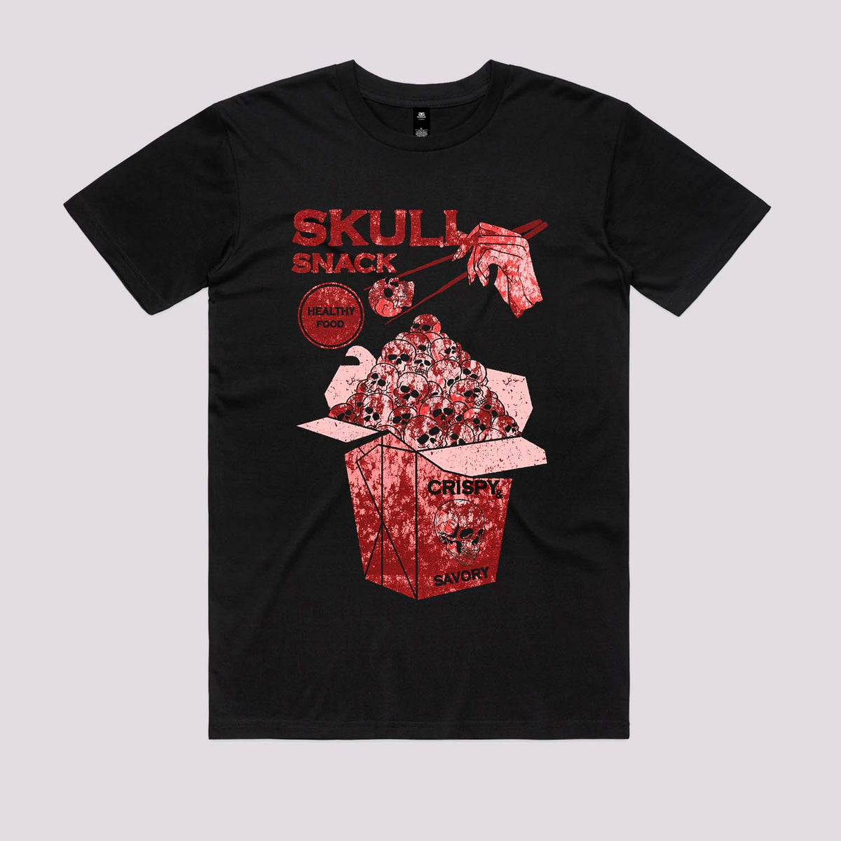 Skulls Snack Graphic Tee | Horror T-Shirts Australia