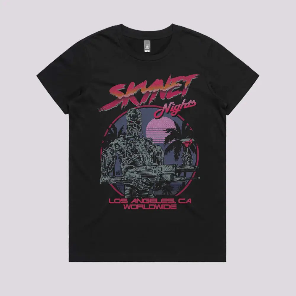 Skynet Nights T-Shirt | Graphic Tees