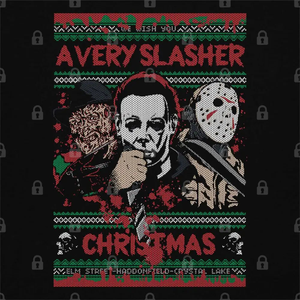 Slasher Christmas T-Shirt Adult Tee
