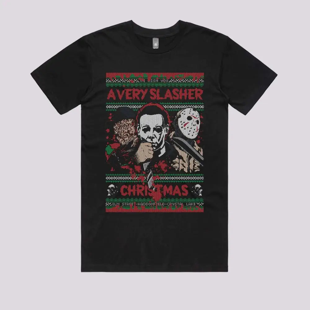 Slasher Christmas T-Shirt Adult Tee