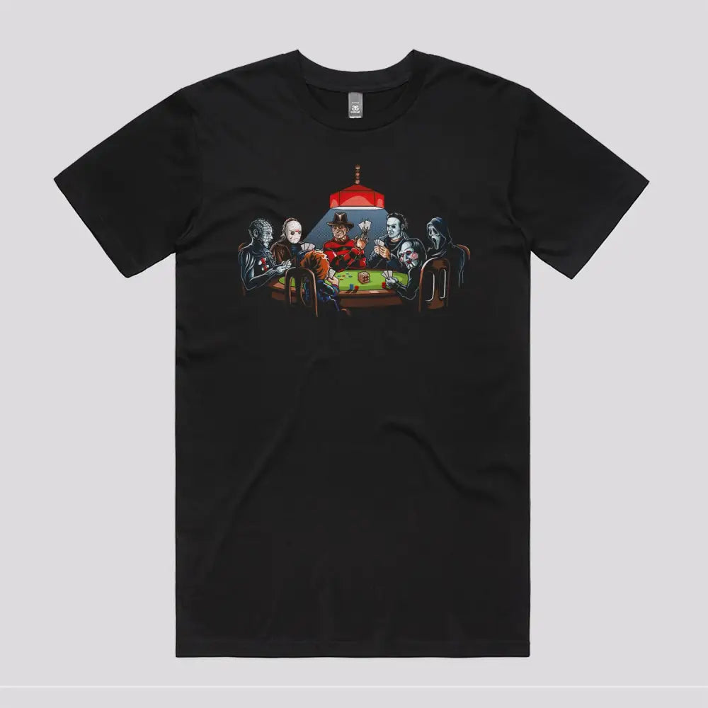 Slasher Poker T-Shirt - Limitee Apparel