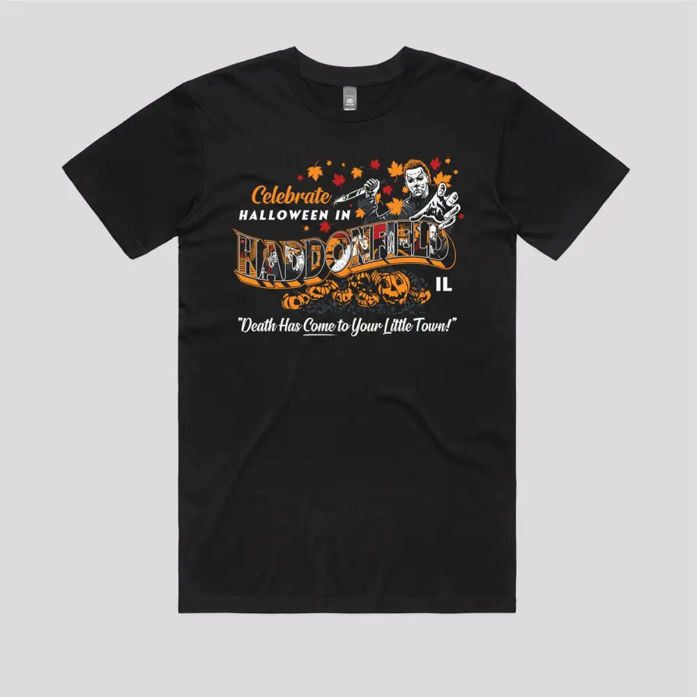 Slasher Postcards T-Shirt - Limitee Apparel