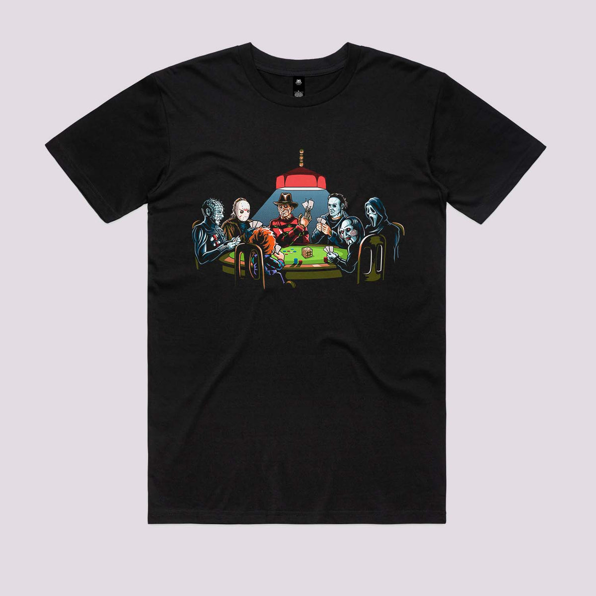 Slasher Poker Graphic Tee | Horror T-Shirts Australia