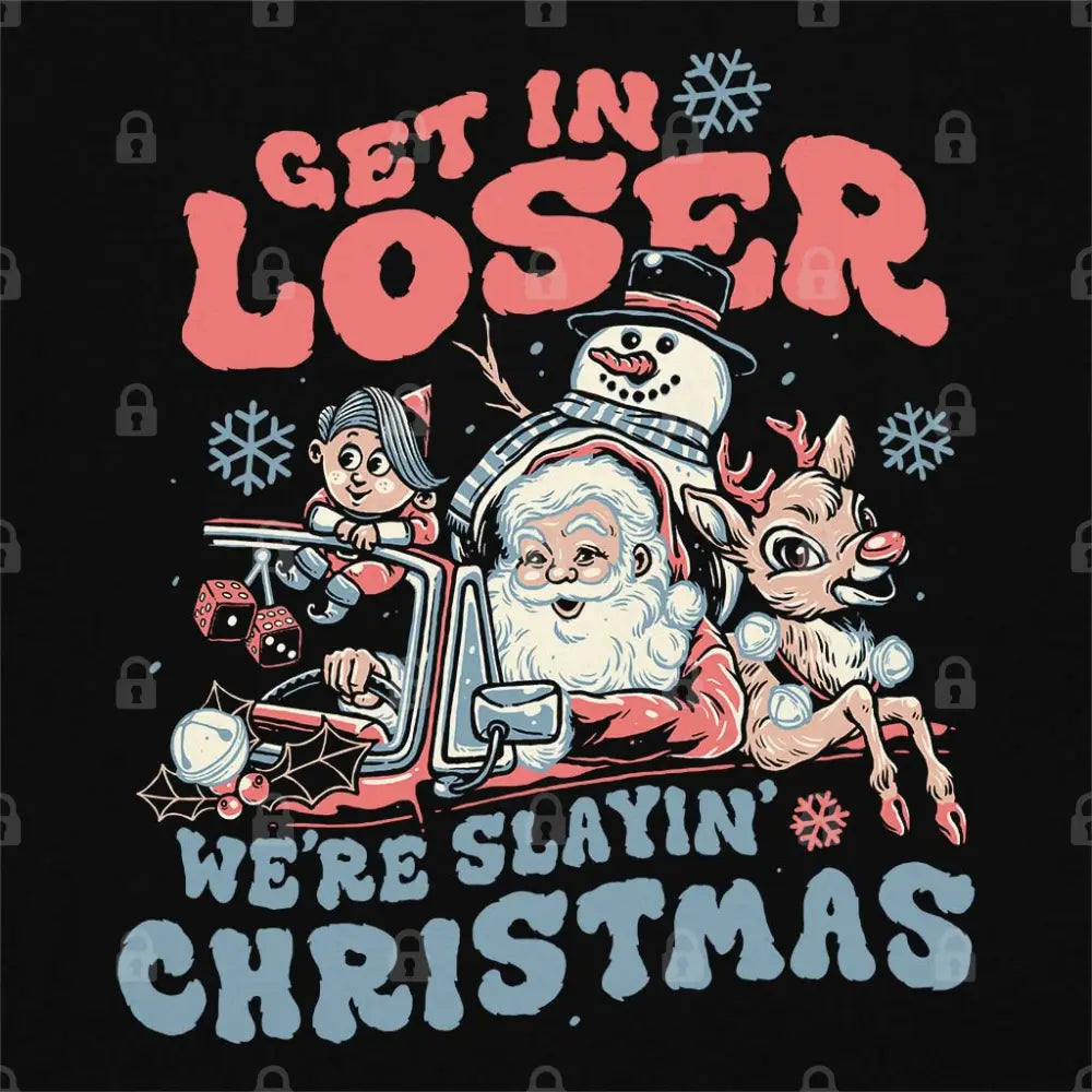 Slayin Christmas T-Shirt Adult Tee