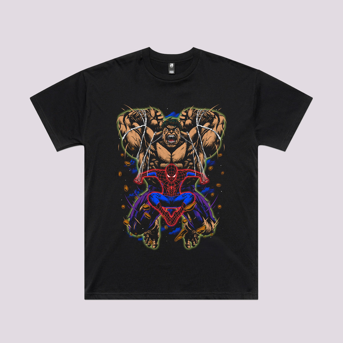 Smash vs Web Shooter Graphic Tee
